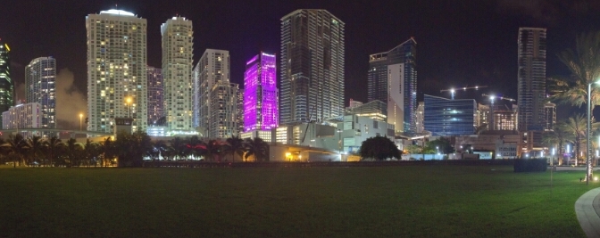 Downtown Miami Panorama & Photography